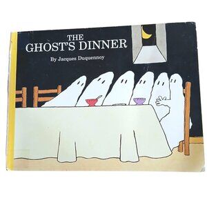 The Ghost's Dinner By Jacques Duquennoy Golden Books Paperback Vintage